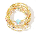 Handmade Beaded Bracelet Set (5 Pieces)
    oswa
    Colorful Handmade Bracelets